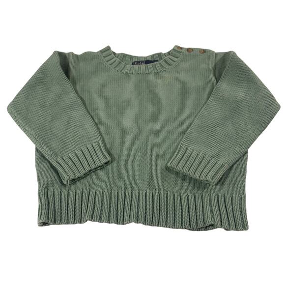 Polo by Ralph Lauren Other - Polo Ralph Lauren Toddler Unisex 4T Seafoam Green Sweater